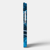 Close-up van blauwe ijsmuren Case-Mate iPhone case (Achterkant / Links)