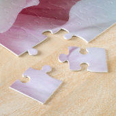 Close-up van Bleke roze pioenen Legpuzzel (Zijkant)
