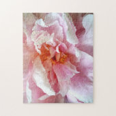 Close-up van Bleke roze pioenen Legpuzzel (Verticaal)