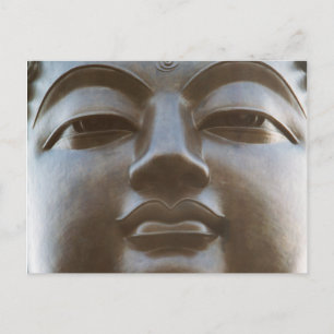 Close-up van Boeddhabeeld Briefkaart