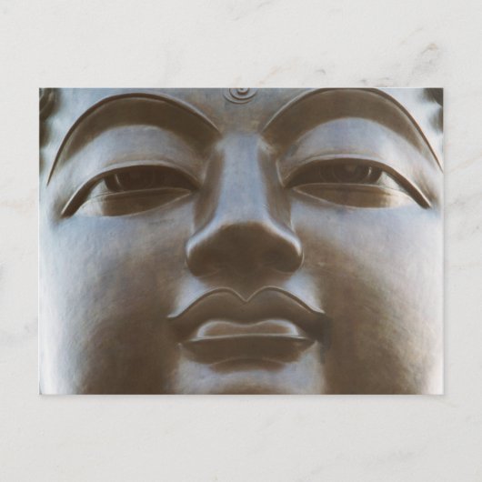 Close-up van Boeddhabeeld Briefkaart (Voorkant)