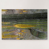 Close-up van cactus en agave legpuzzel (Horizontaal)