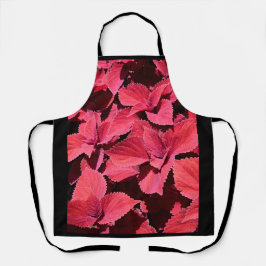 Close-up van coleus schort