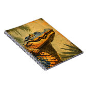 Close-Up van de Alligator Notitieboek (Rechterzijde)