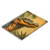 Close-Up van de Alligator Notitieboek (Linkerzijde)