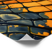  Close-Up van de Alligator Poster (Hoek)