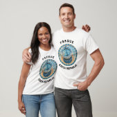 Close-up van de astronomische klok van Praag, Tsje T-shirt (Unisex)