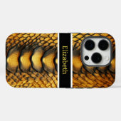 Close-up van de levendige huid van een slang Case-Mate iPhone case (Achterkant (horizontaal))