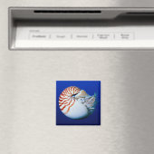 Close-up van de Nautilus Magneet (Insitu (Vaatwasser))