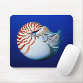 Close-up van de Nautilus Muismat (Met muis)
