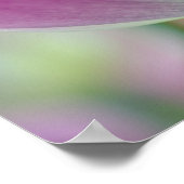 Close-up van de onderkant van tulp bloem, 2 poster (Hoek)