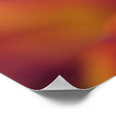 Close-up van de onderkant van tulp bloem, 4 poster (Hoek)