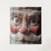 Close-up van de verrassende uitdrukking van de ker wandkleed (Voorkant)