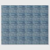 Close-up van denim doek. cadeaupapier (Vlak)
