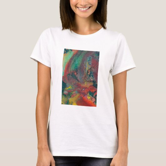 Close-up van een Kerst Jasper T-shirt (Voorkant)