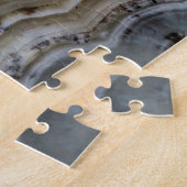 Close-up van een Silver Lace Onyx Legpuzzel (Zijkant)