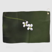 Close-up van een wildflower Custom Beste golfhandd Golfhanddoek (Horizontaal)