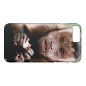 Close-up van een zwartkapkapucijnaap Case-Mate iPhone case (Achterkant (Horizontaal))