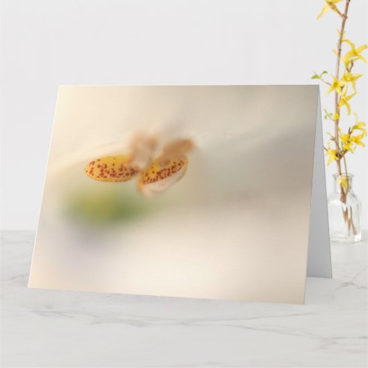 Close-up van Foxglove Kaart (Gele Bloem)