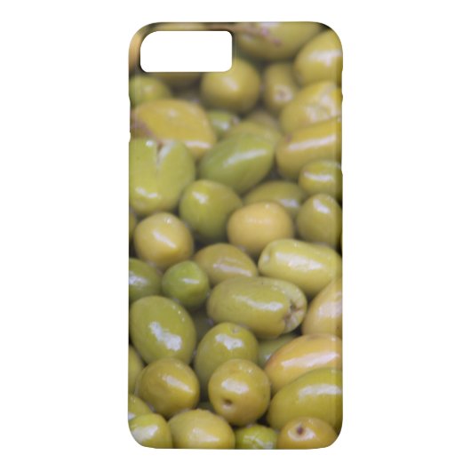 Close-up van groene olijven Case-Mate iPhone case (Achterkant)