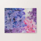 Close-up van Hyacint plant Legpuzzel (Horizontaal)