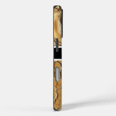 Close-up van ingewikkelde slangenhuidtextuur Case-Mate iPhone case (Achterkant / Rechts)