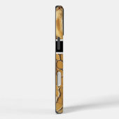 Close-up van ingewikkelde slangenhuidtextuur Case-Mate iPhone case (Achterkant / Rechts)