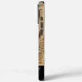 Close-up van ingewikkelde slangenhuidtextuur Case-Mate iPhone case (Achterkant / Links)