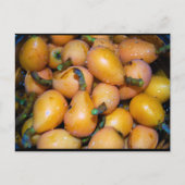 Close-up van Loquat-fruit Briefkaart (Voorkant)