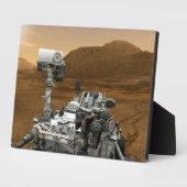 Close-up van Mars Curiosity Rover Fotoplaat (Zijkant)