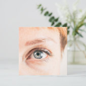 Close-up van menselijk oog (Staand voorkant)