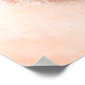 Close-up van menselijk oog poster (Hoek)