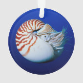 Close-up van Nautilus Ornament (achterkant)