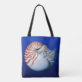 Close-up van Nautilus Tote Bag (Achterkant)
