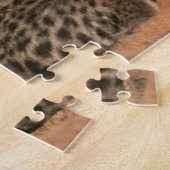 Close-up van pasgeboren luipaard (Panthera Pardus) Legpuzzel (Zijkant)