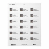 Close-up van Possum Etiket (Full Sheet)