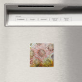 Close-up van roze koraal magneet (Insitu (Vaatwasser))