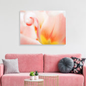 Close-up van tulp 3 canvas afdruk (Insitu (Woonkamer))
