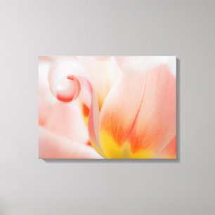 Close-up van tulp 3 canvas afdruk