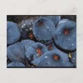 Close-up van vijgenfruit briefkaart (Voorkant)