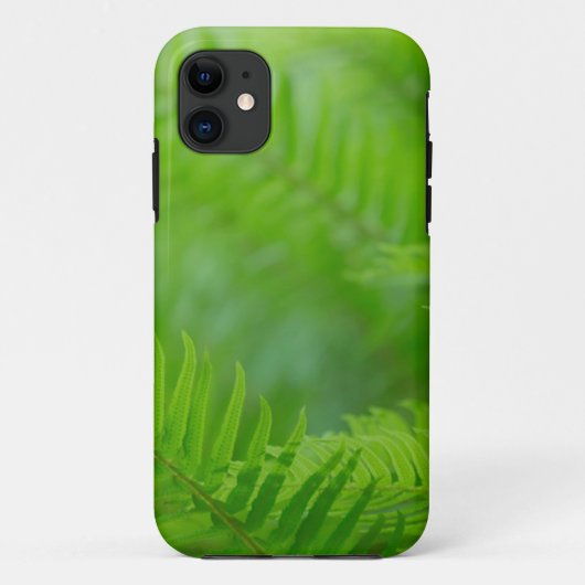 Close-up van zwaardvaren Case-Mate iPhone case (Achterkant)