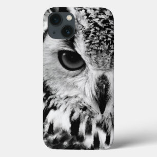 Close-upportret van Oehoe Case-Mate iPhone Case