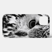 Close-upportret van Oehoe Case-Mate iPhone Case (Achterkant (horizontaal))