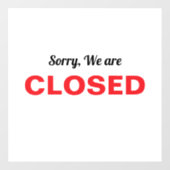  Close Window Cling voor elke ruimte Raamsticker (Vel)