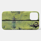 Closed brown wooden 2-panel door Case-Mate iPhone case (Achterkant (horizontaal))