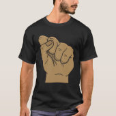 Closed Fist Resistance Opposition T-shirt (Voorkant)
