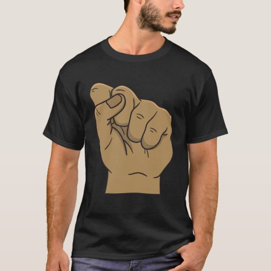 Closed Fist Resistance Opposition T-shirt (Voorkant)