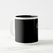 CloserMug Tweekleurige Koffiemok (Voorkant links)