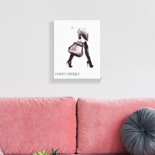 CLOSET CRITIQUE CANVAS WRAP (Insitu (Woonkamer))