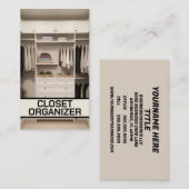 Closet Organizer Professional Visitekaartje (Voorkant / Achterkant)